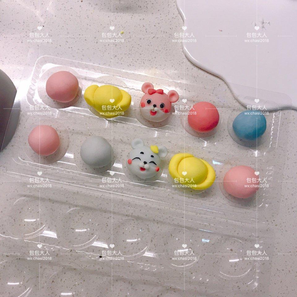 不开裂的卡通汤圆（含花生芝麻馅做法）