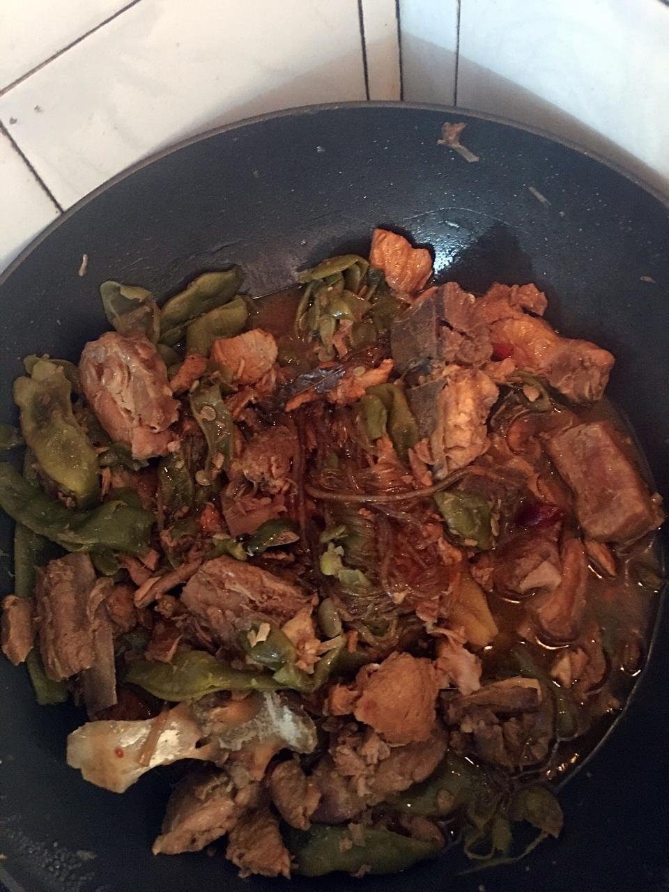 排骨炖豆角