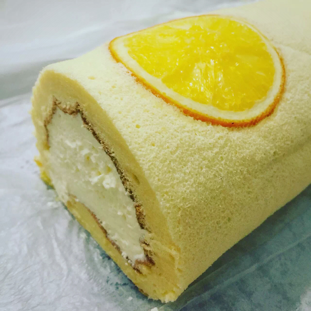 橙香蛋糕卷