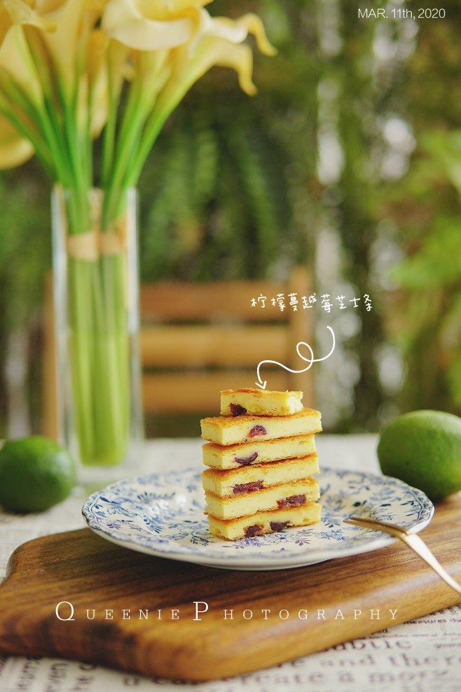 Kiri奶油芝士食谱-蔓越莓芝士条