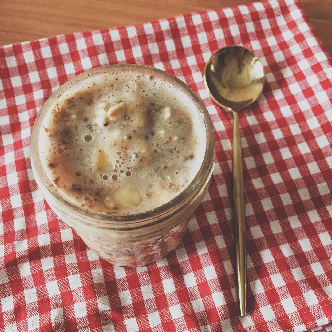 basic overnight oats 时下最流行的营养健康冷藏式隔夜免煮燕麦基本款