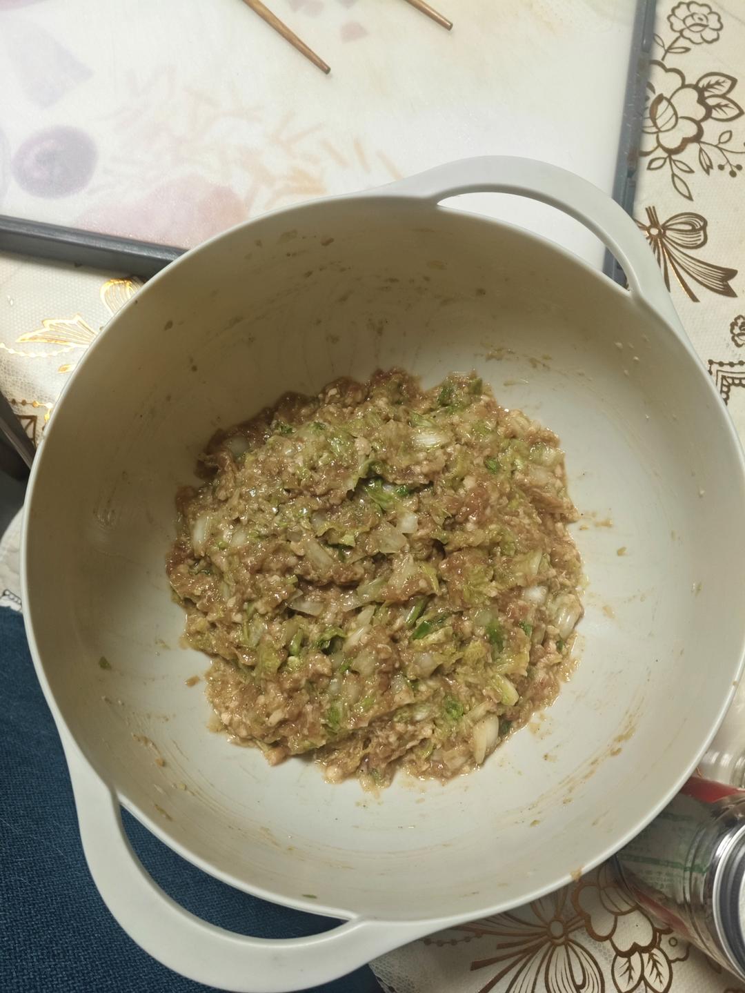 白菜猪肉水饺馅