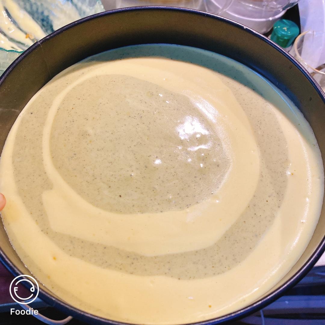 抹茶大理石戚风蛋糕