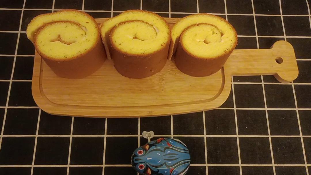 原味基础蛋糕卷(小五卷)