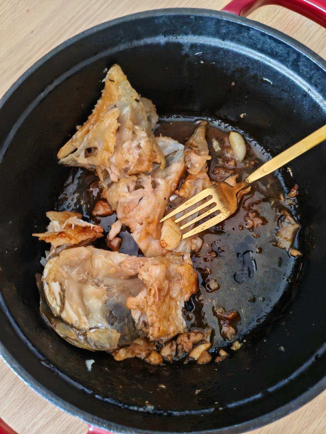 张亮版“砂锅”三文鱼头