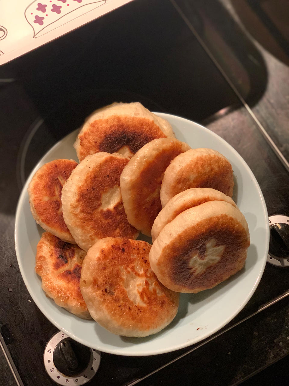 超喧软的馅饼，冷了也不会变硬，全程不用揉面