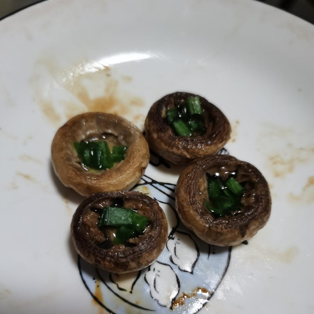 香煎口蘑  鲜的扭起来