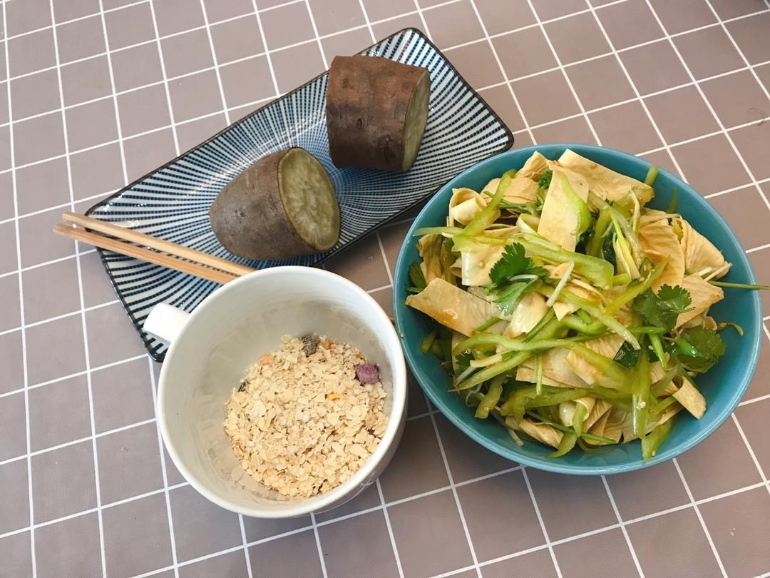 凉拌油豆皮