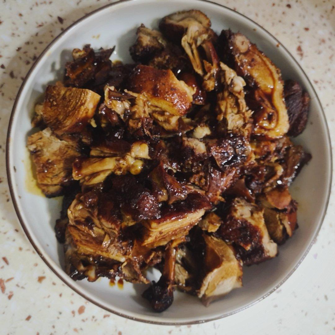 简单易做又好吃的豉油鸭（也叫三杯鸭)