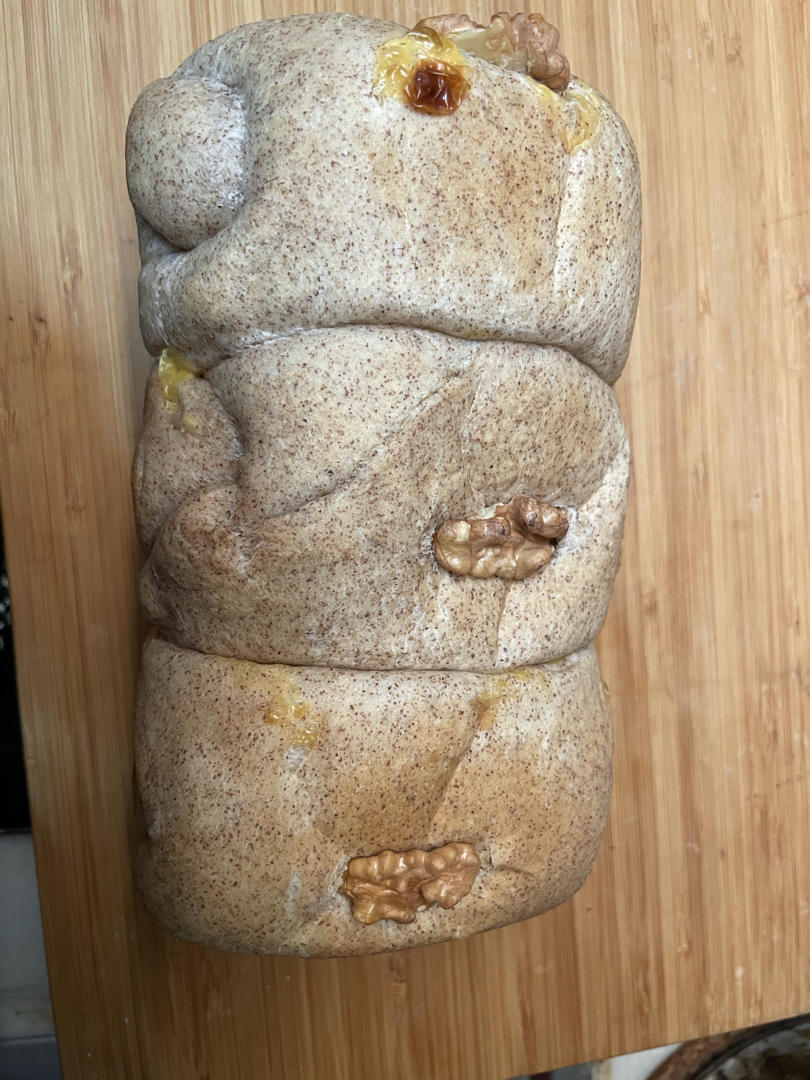 无油全麦黑麦吐司（50%全麦）