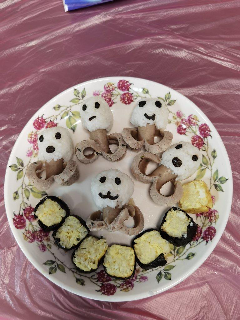 过分可爱❗️好吃到尖叫❗️一口一个的章鱼饭团