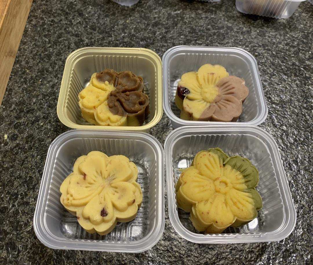 奶香绿豆糕（无豆腥味，超快手不麻烦）