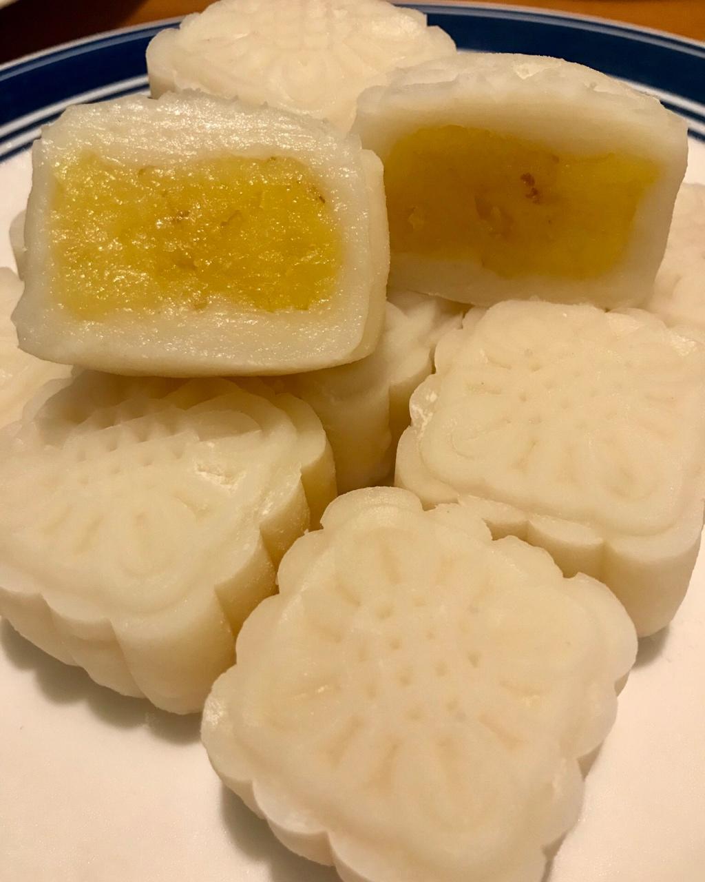 冰皮月饼(不会被腻到的奶黄馅)