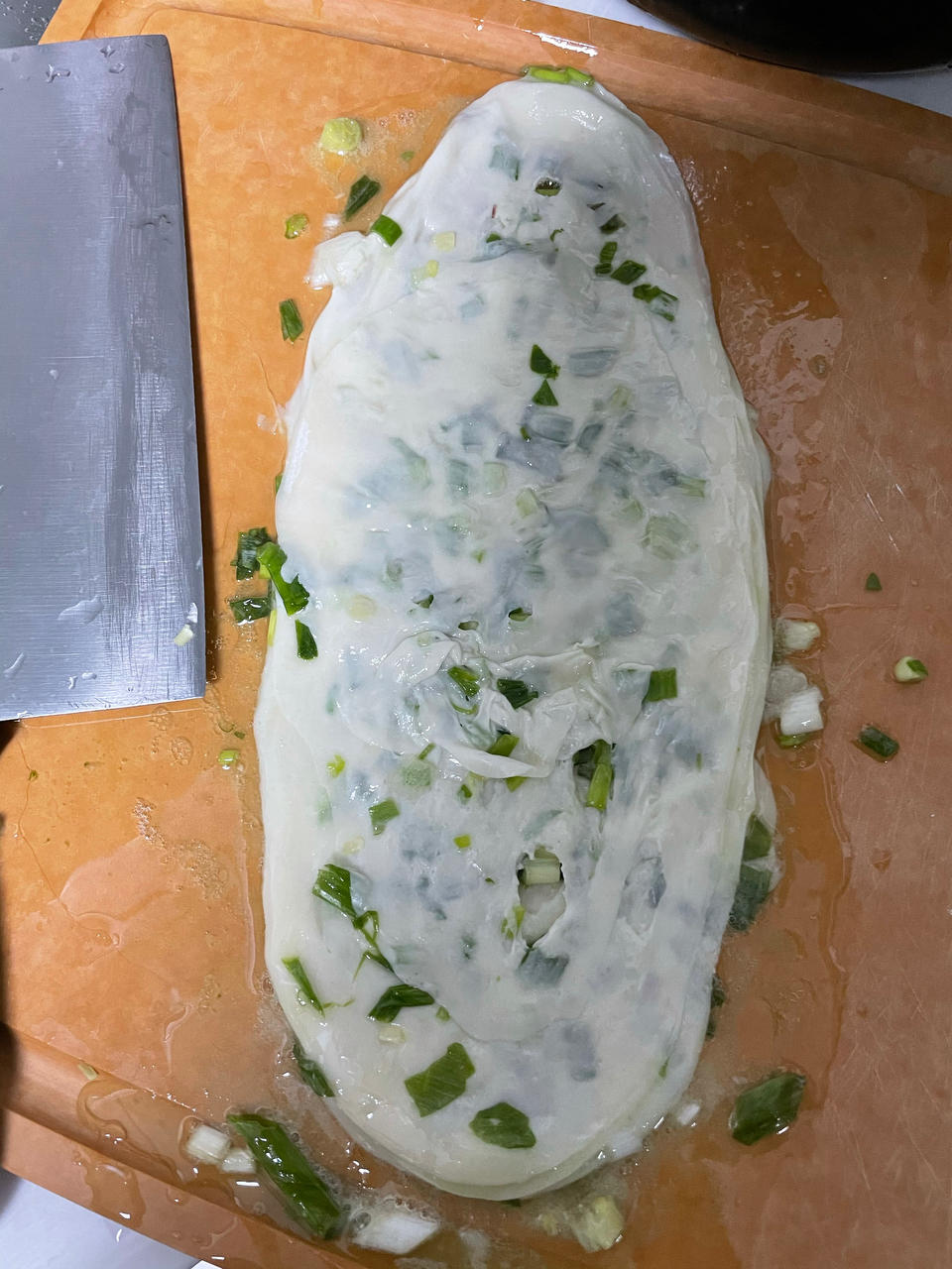 吃不完的饺子皮⁉️懒人版葱油饼🔆早餐好搭档