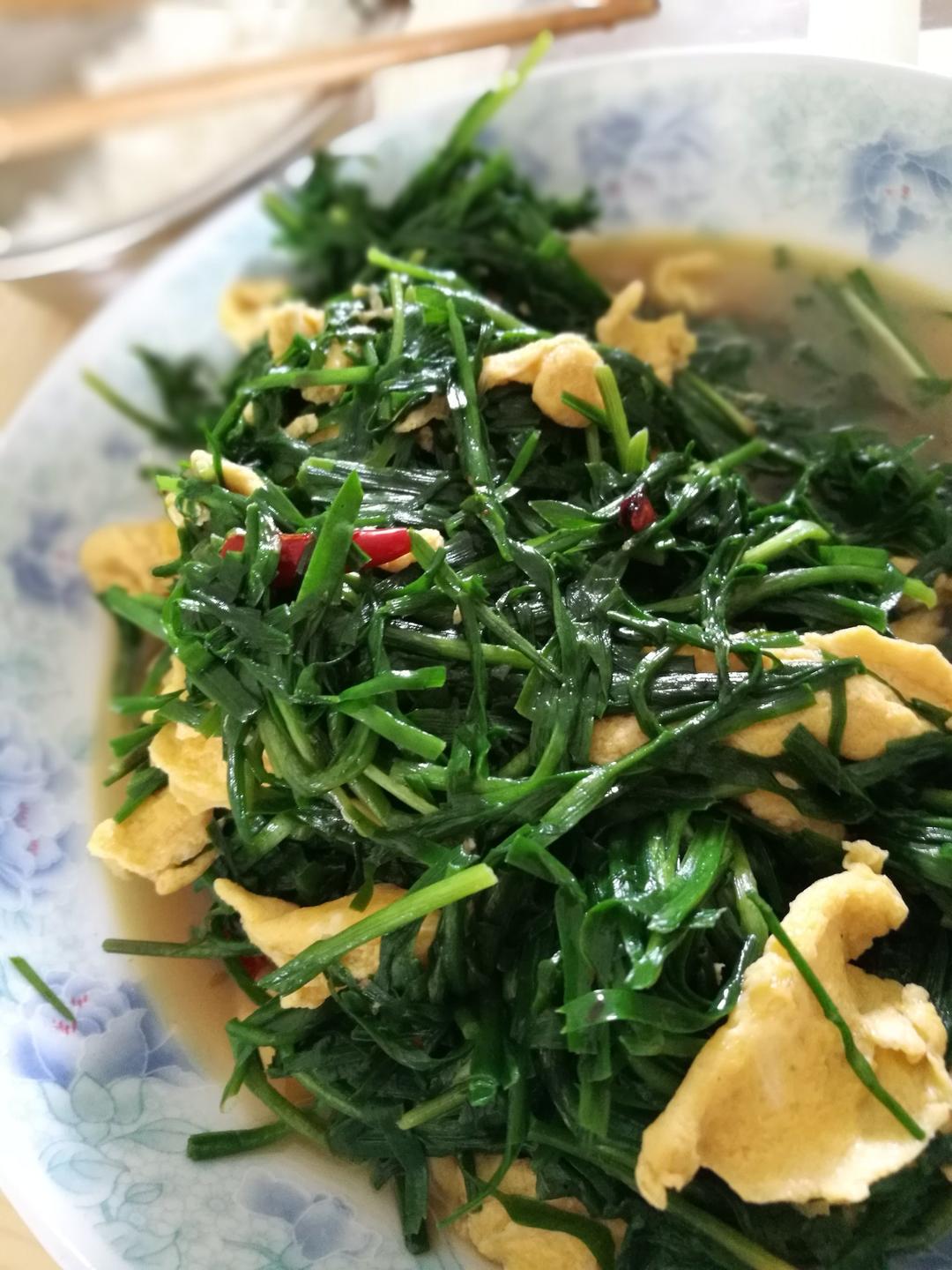 韭菜炒鸡蛋