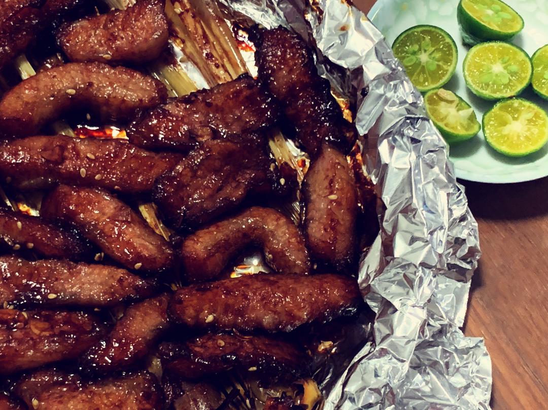 香茅矶烧猪颈肉的做法