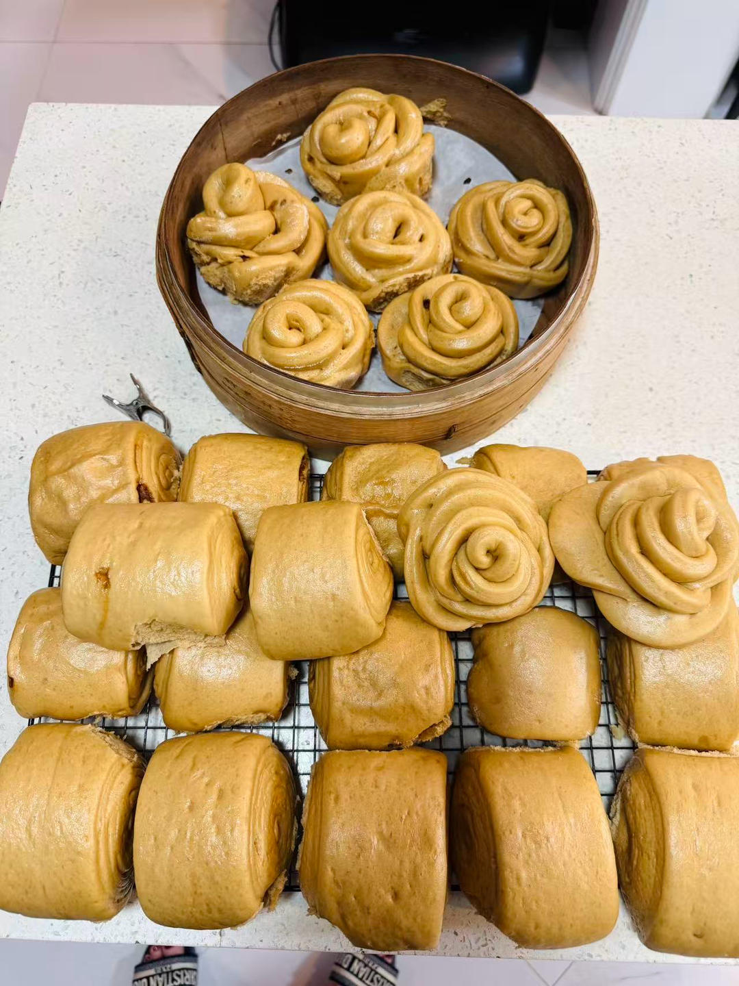 红糖手撕馒头（一次发酵）