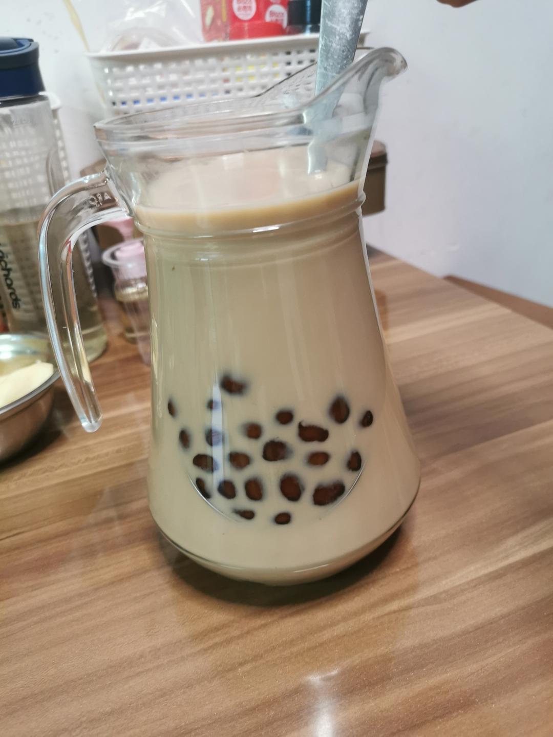 网红脏脏奶茶☕️| 黑糖挂壁珍珠奶茶|自制波霸珍珠