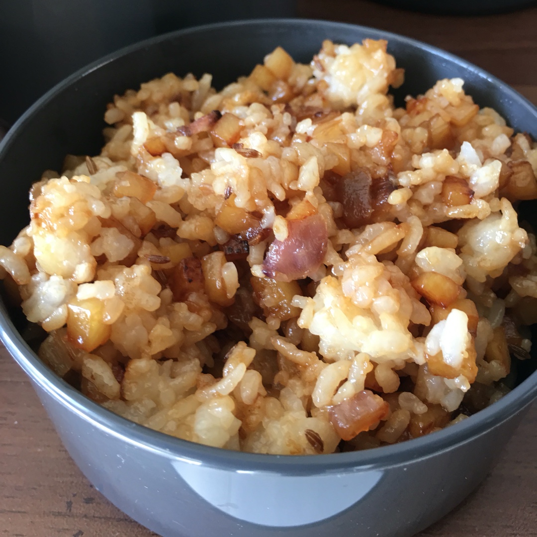 孜然土豆炒饭