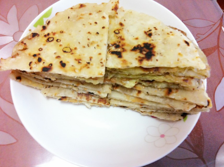 自制烙饼