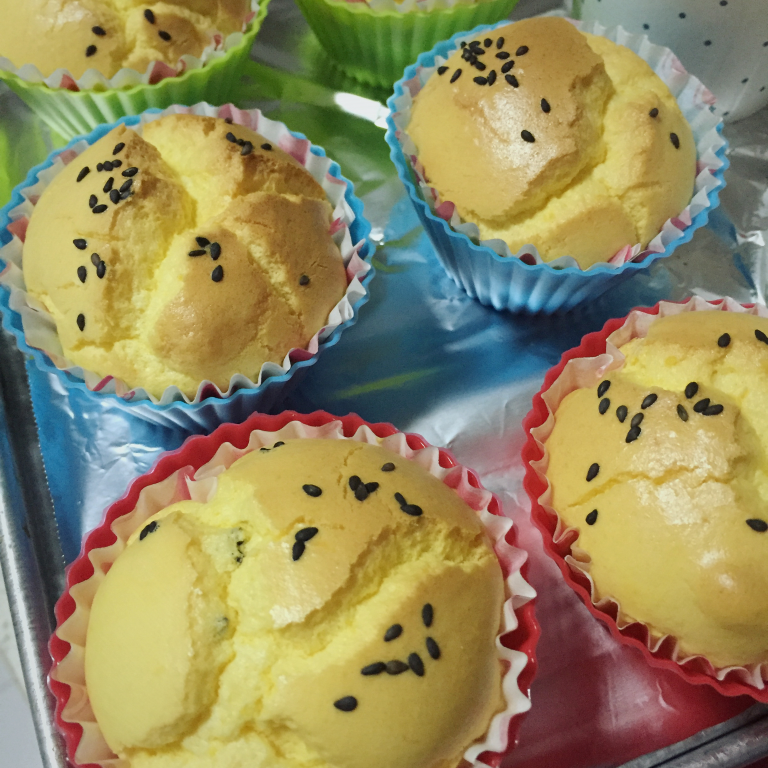 6寸原味戚风蛋糕