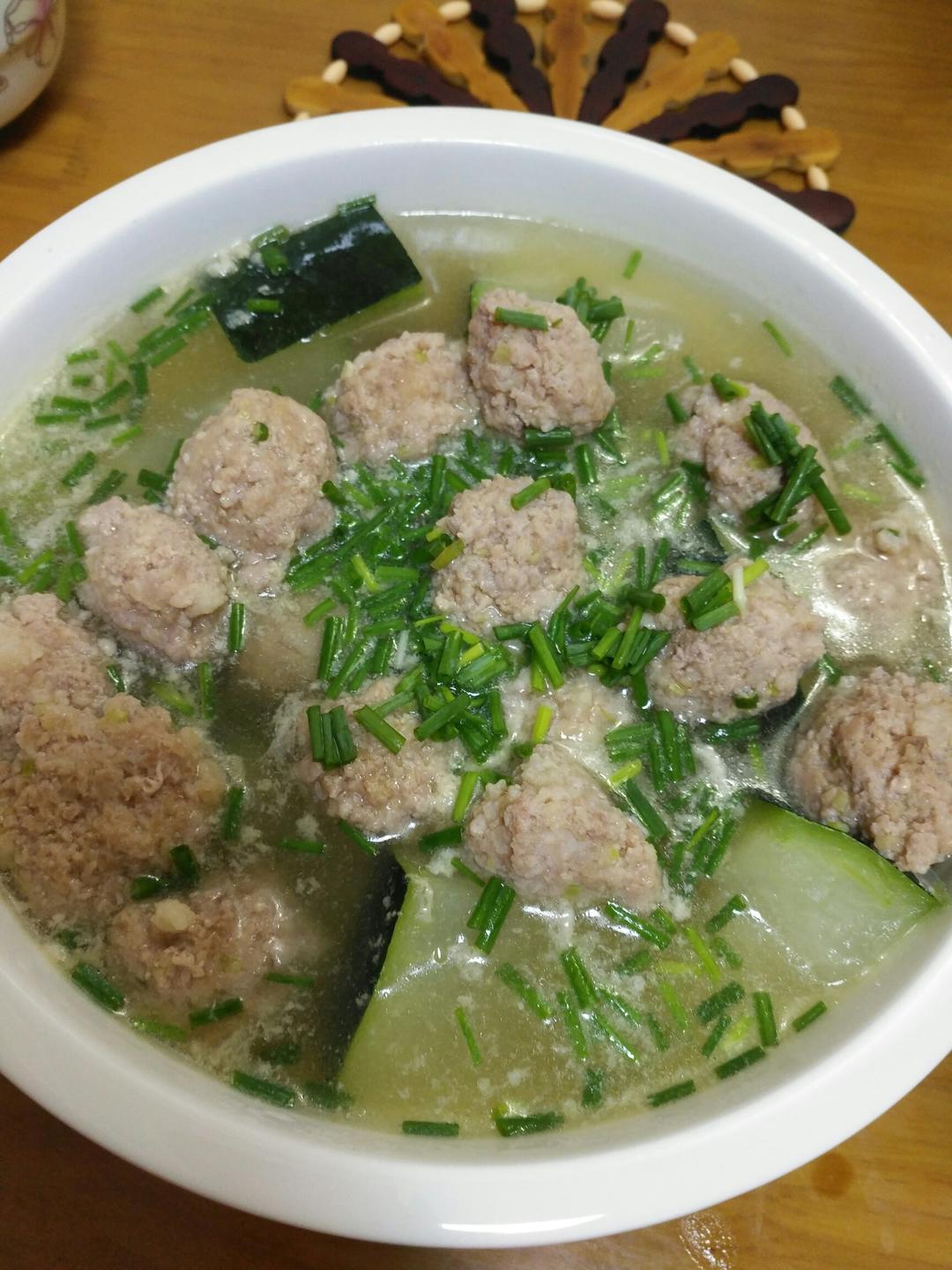 手机用户7723_nacl做的生汆丸子三鲜汤