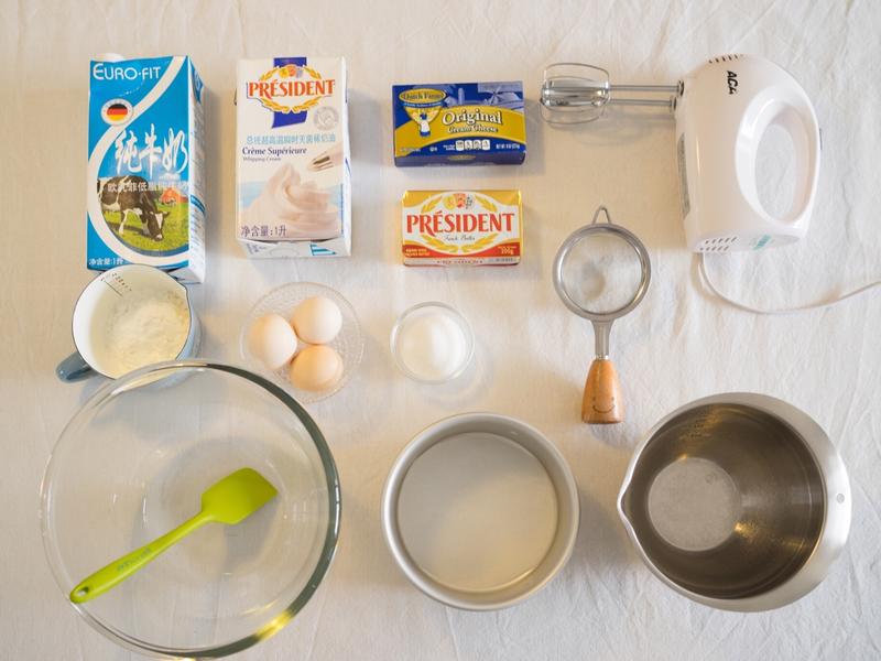 纯奶手撕吐司的做法 步骤1