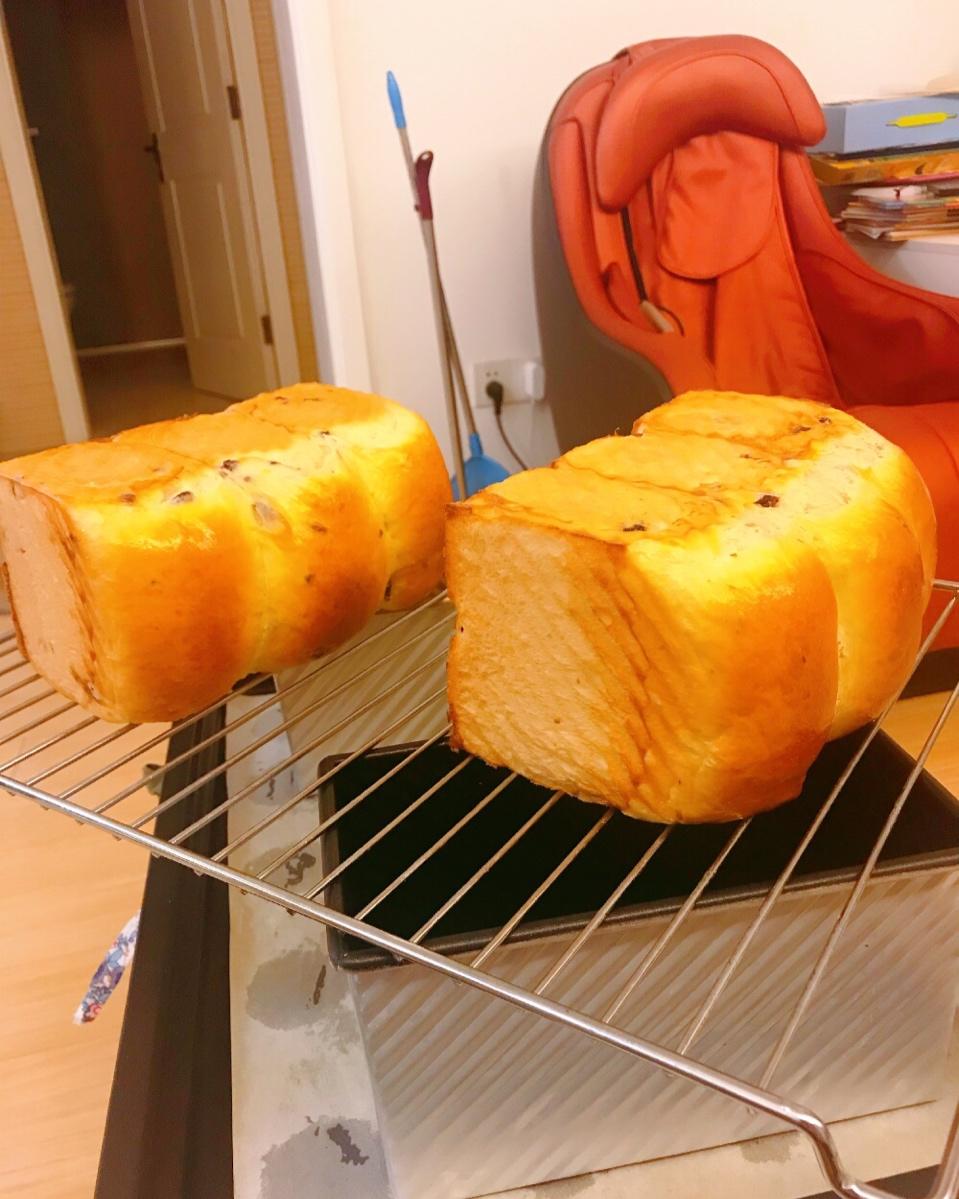 超级软棉的南瓜吐司
