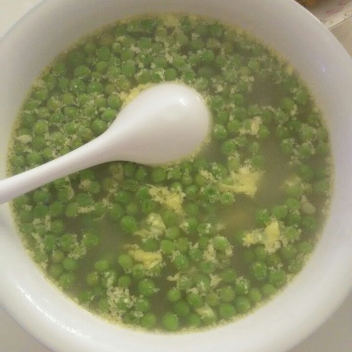 青豆玉米鸡蛋汤