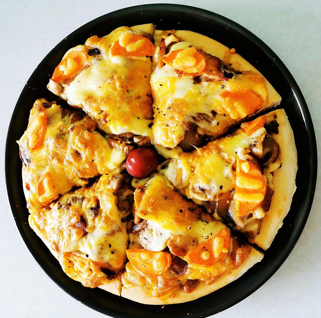 黑椒鸡肉比萨（君之配方）