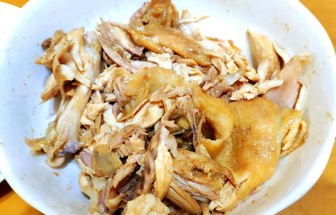 电饭煲盐焗鸡【手撕鸡】简易版