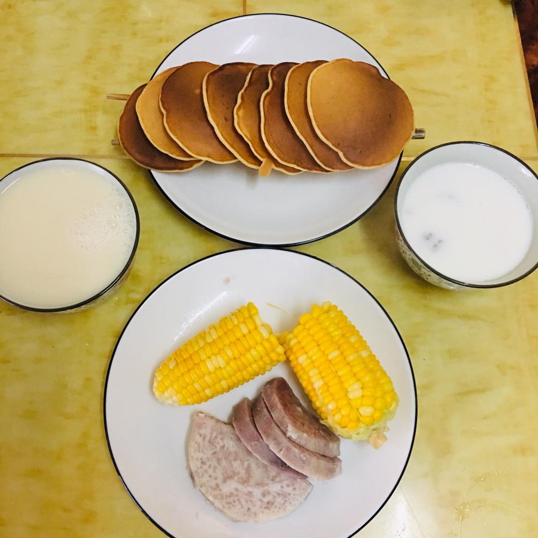 香蕉松饼