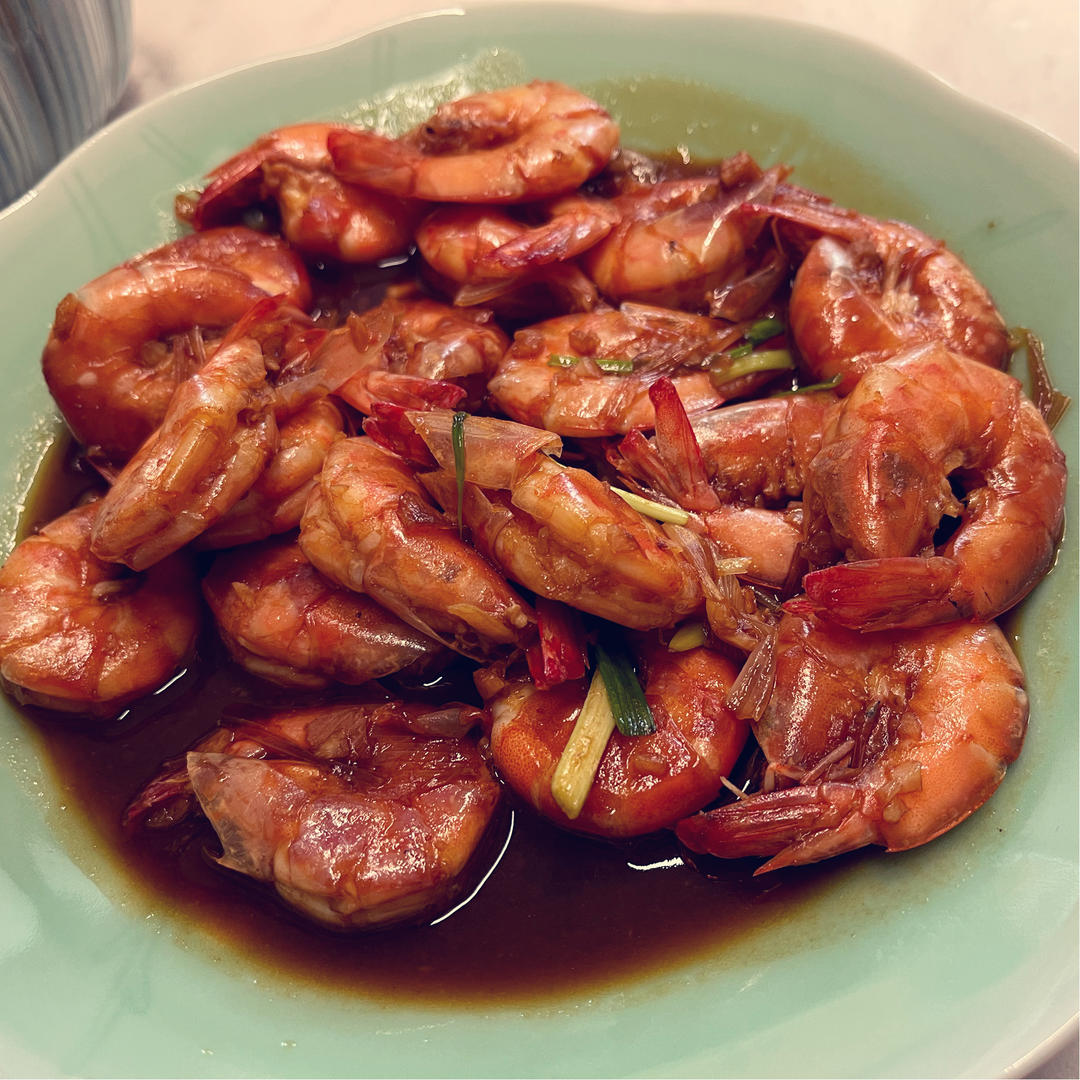 家庭版油焖大虾