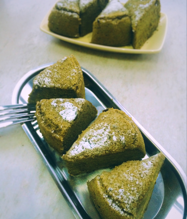 抹茶戚风蛋糕