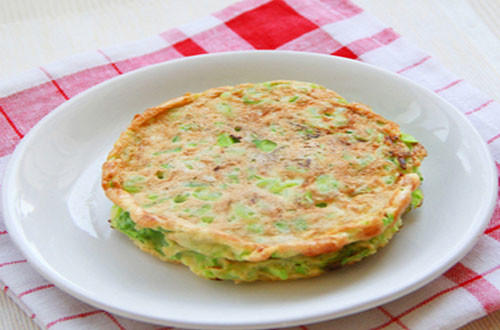 圆白菜煎饼