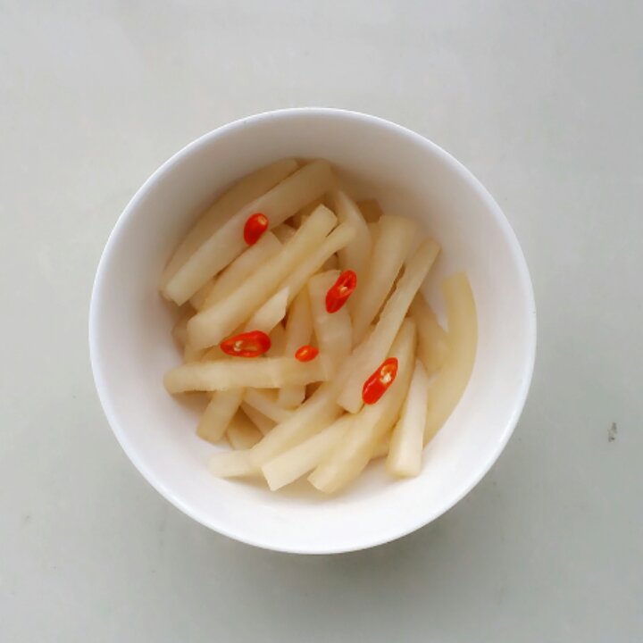 酸甜脆爽腌萝卜