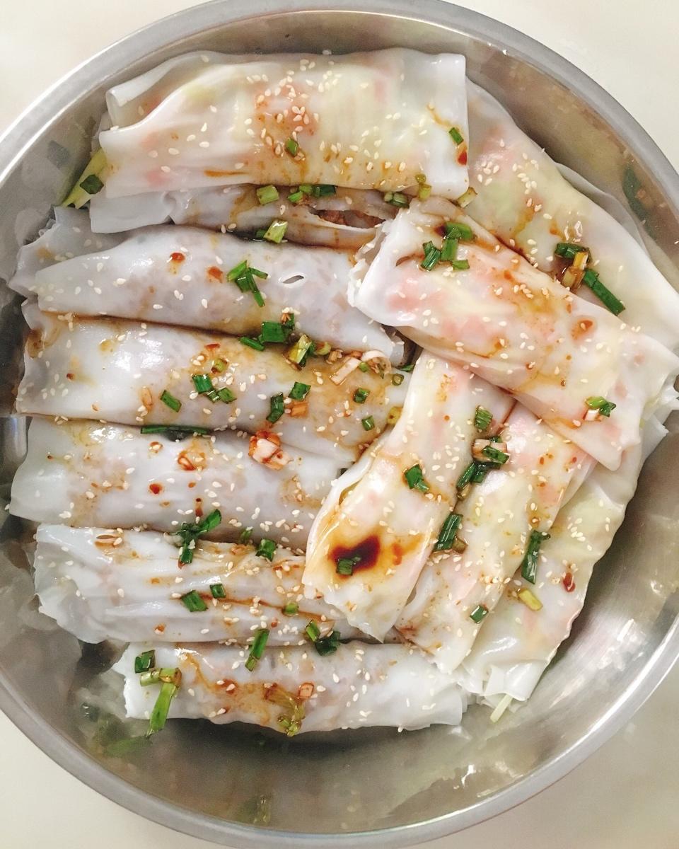 卷猪肠粉(沙葛馅)