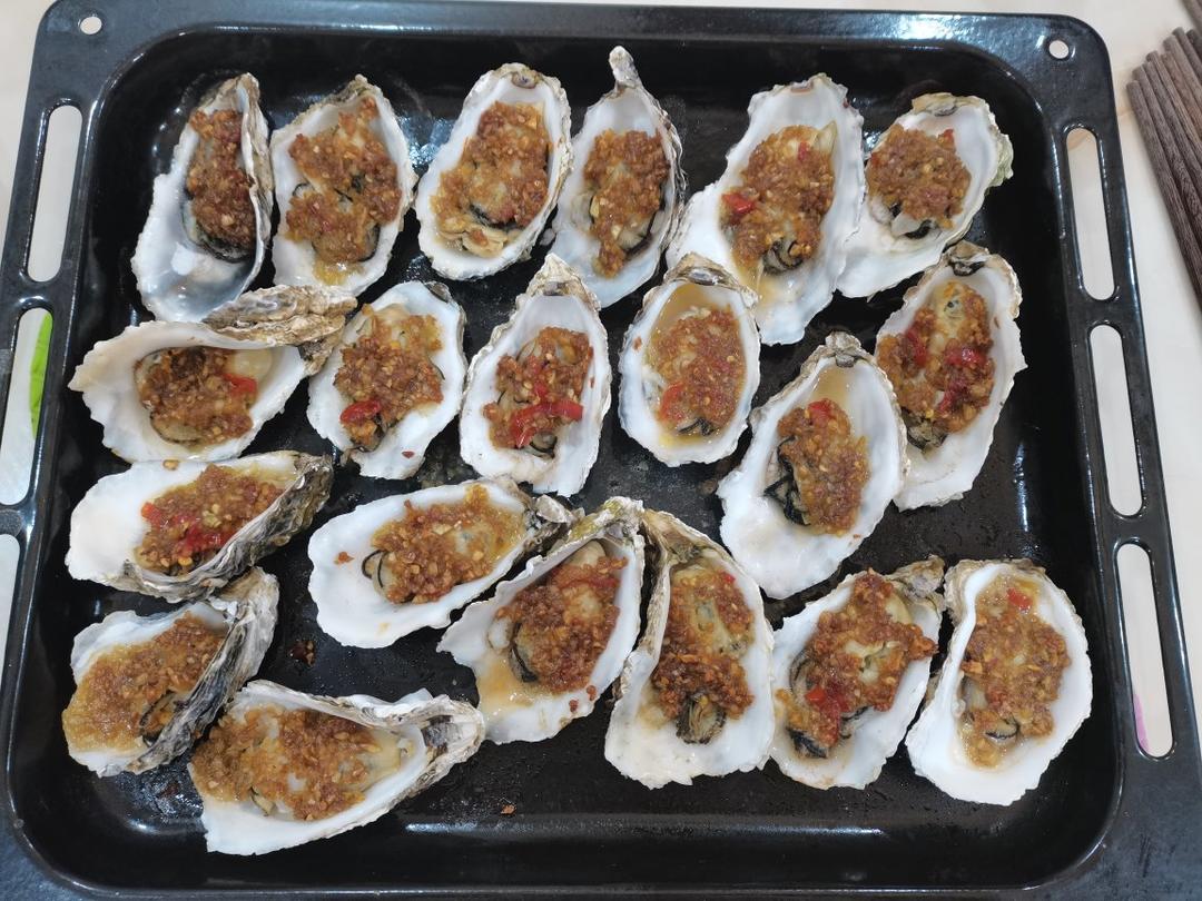 烤生蚝（烤箱版）已更新快速开生蚝的办法