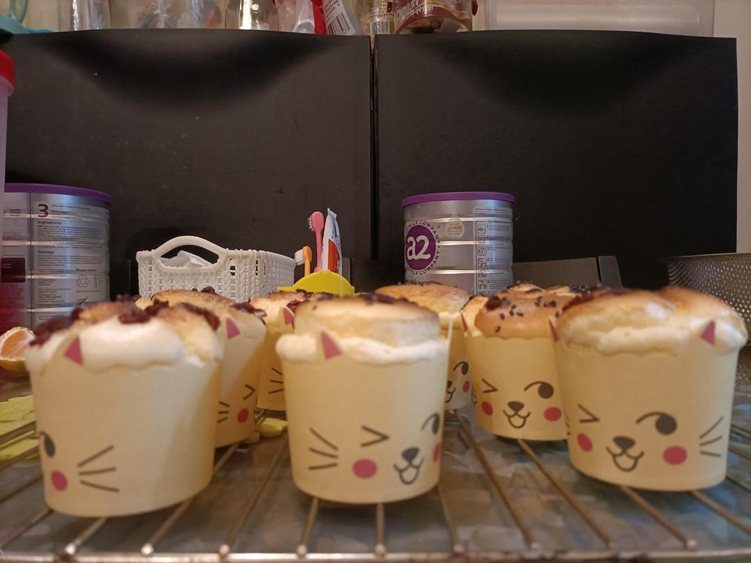 蔓越莓纸杯蛋糕🧁（简单不翻车）