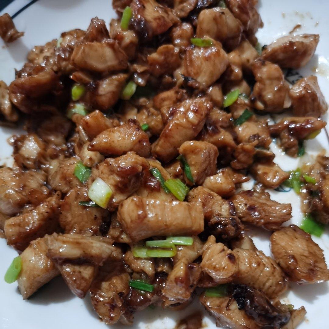 孜然蒜香鸡胸肉