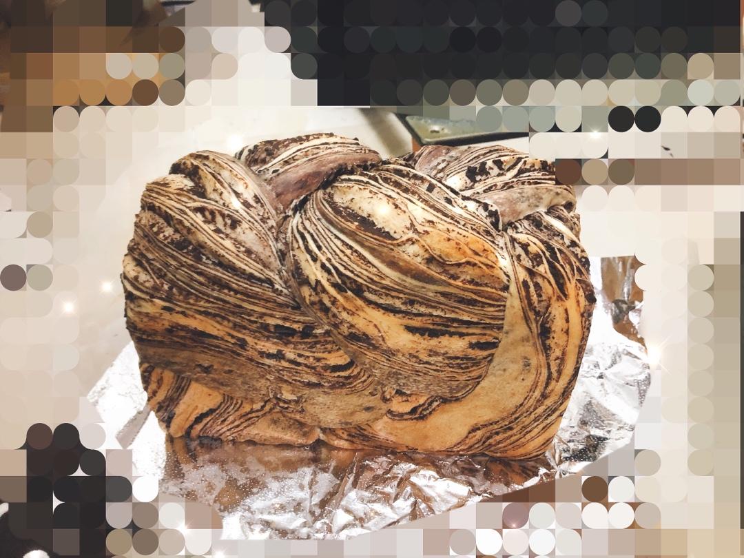 美得不像话！超松软大理石土司