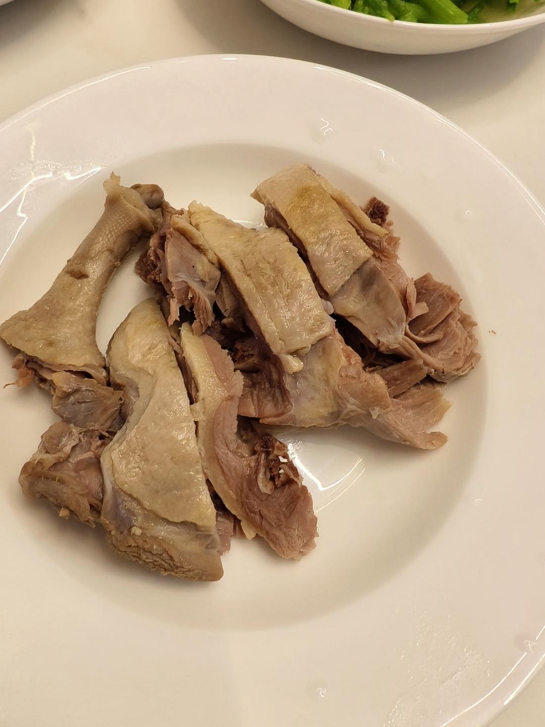 首次成功的盐水鸭腿