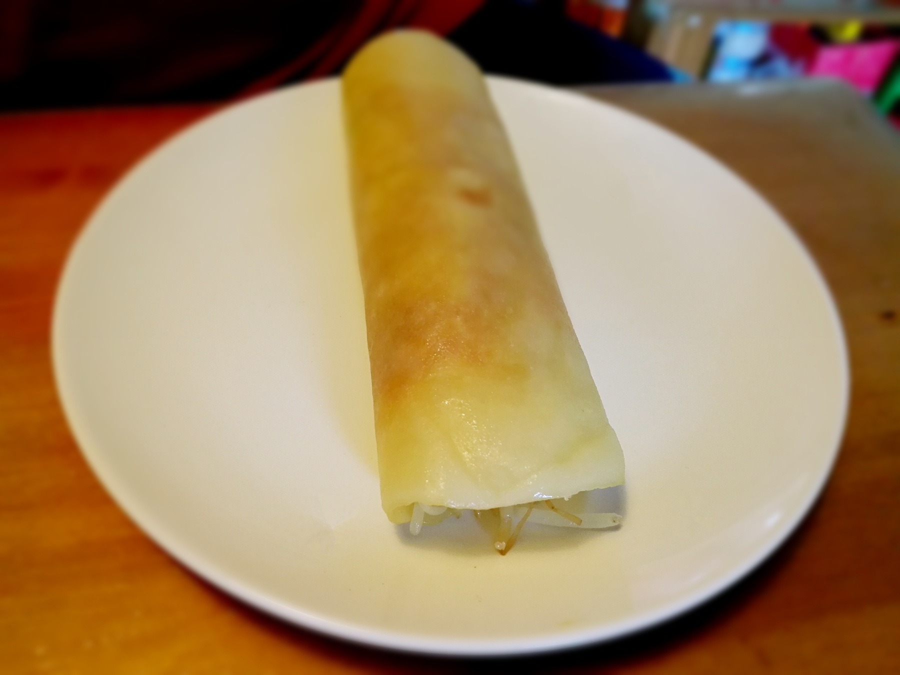 五彩素春饼