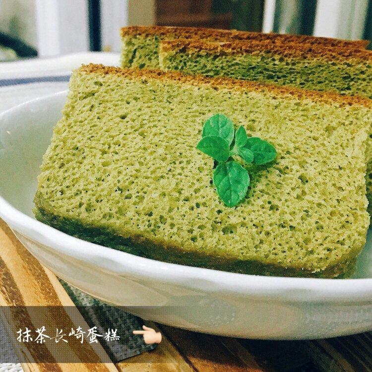 抹茶长崎蛋糕