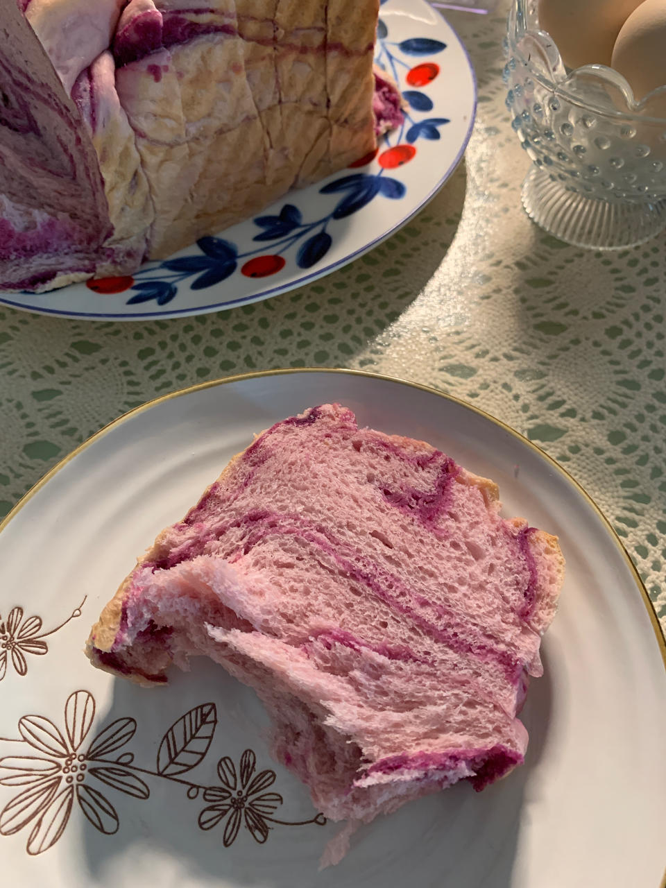 紫薯大理石吐司
