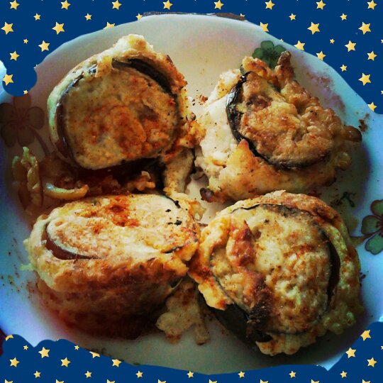 香煎土豆泥茄盒