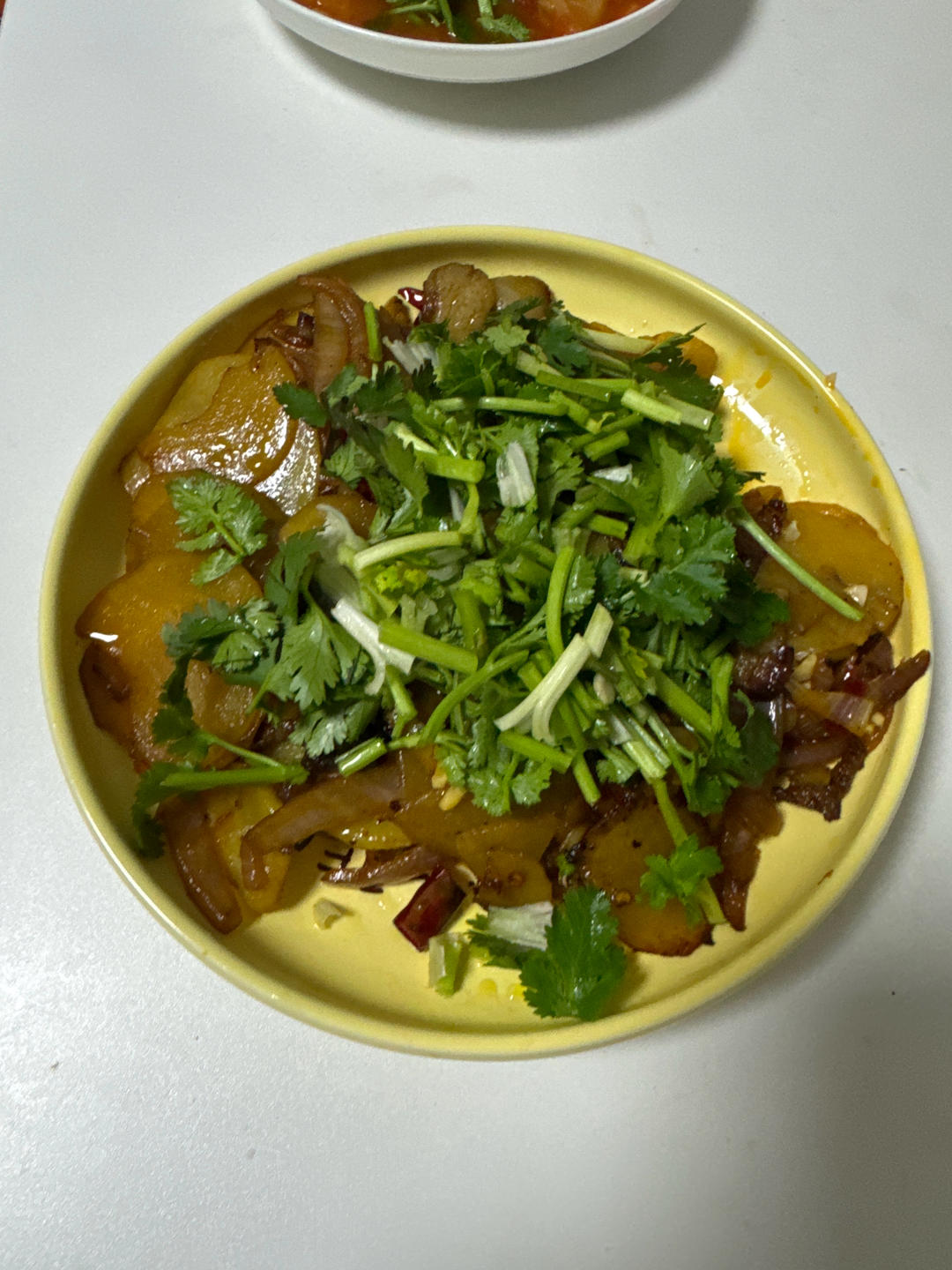 干锅土豆片