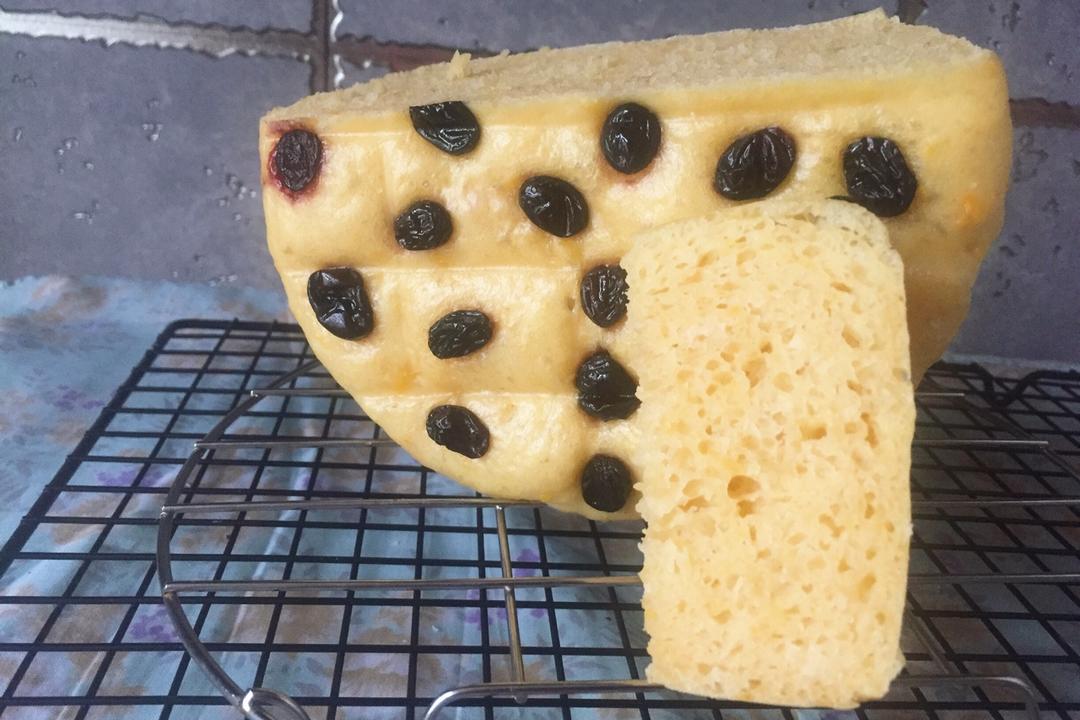 南瓜发糕 Steamed Pumpkin Cake