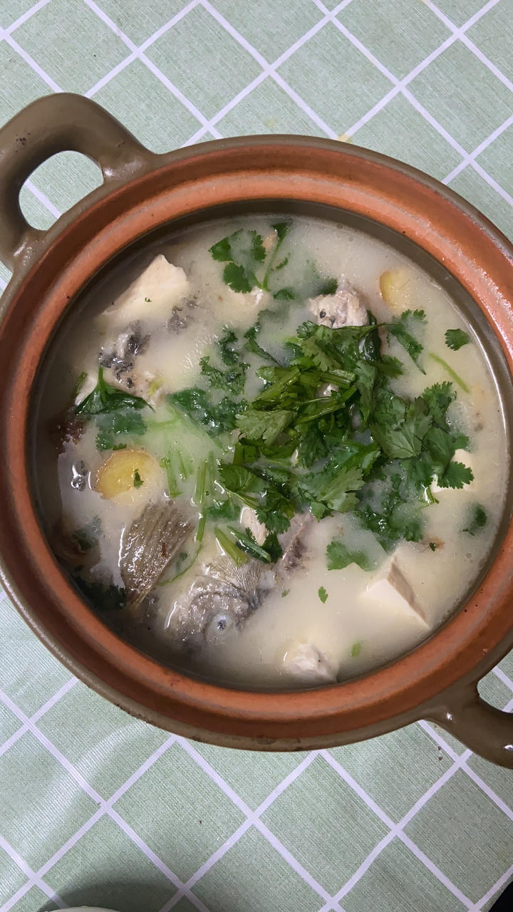 夏淼淼7做的奶白鲫鱼汤最简单做法