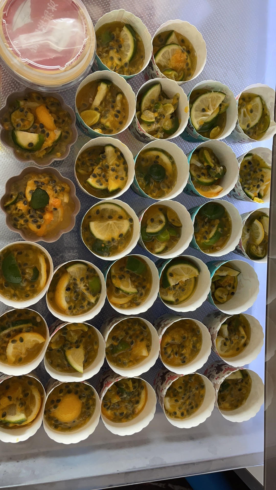 百香果金桔柠檬茶